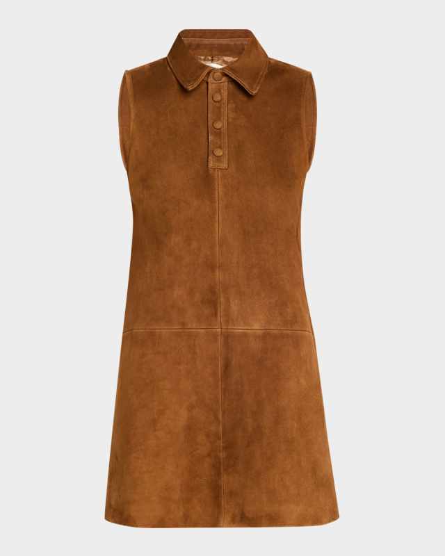 The Suede City Shift Dress